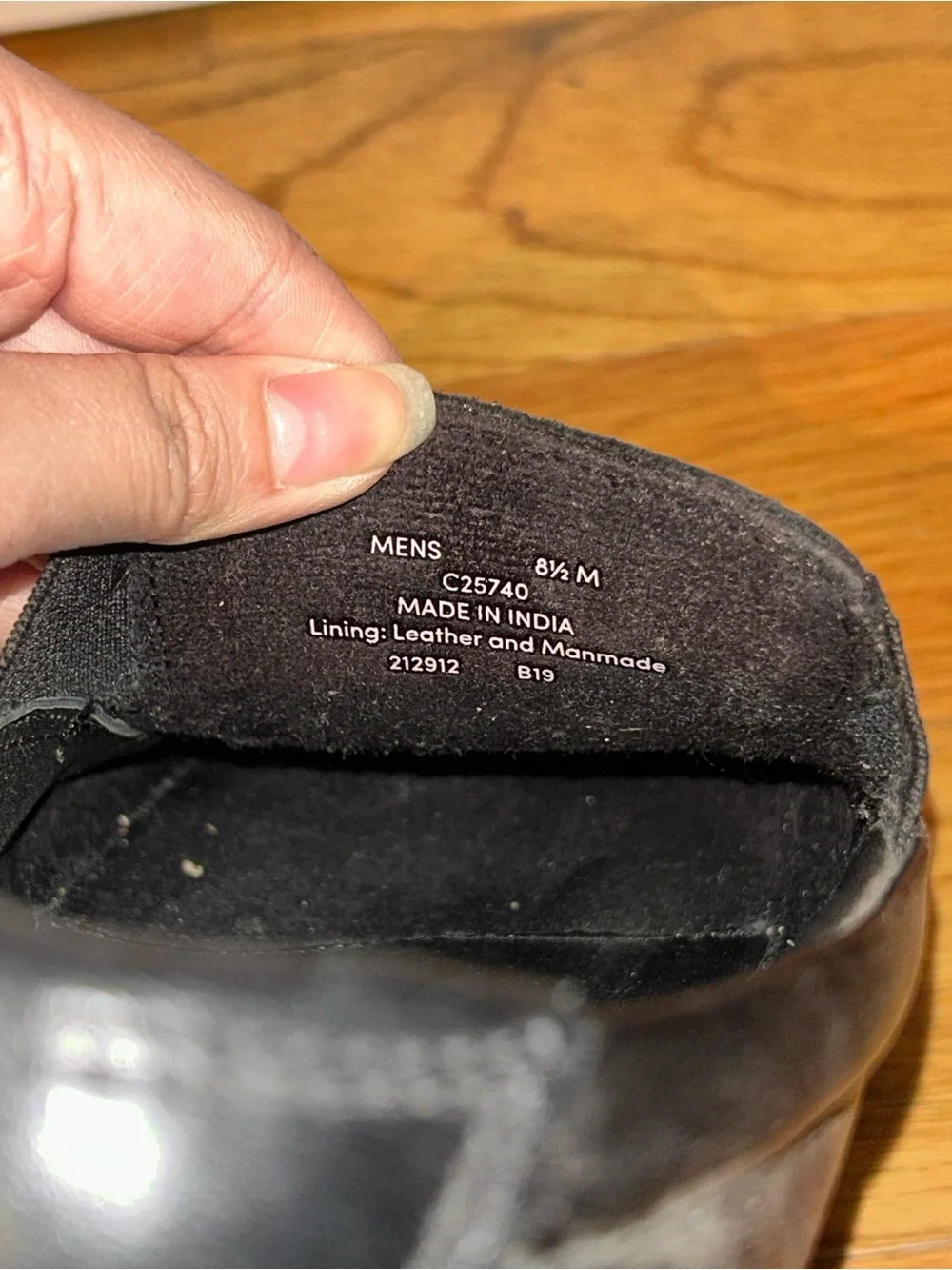 Cole Haan Black Leather Slip-On Loafers